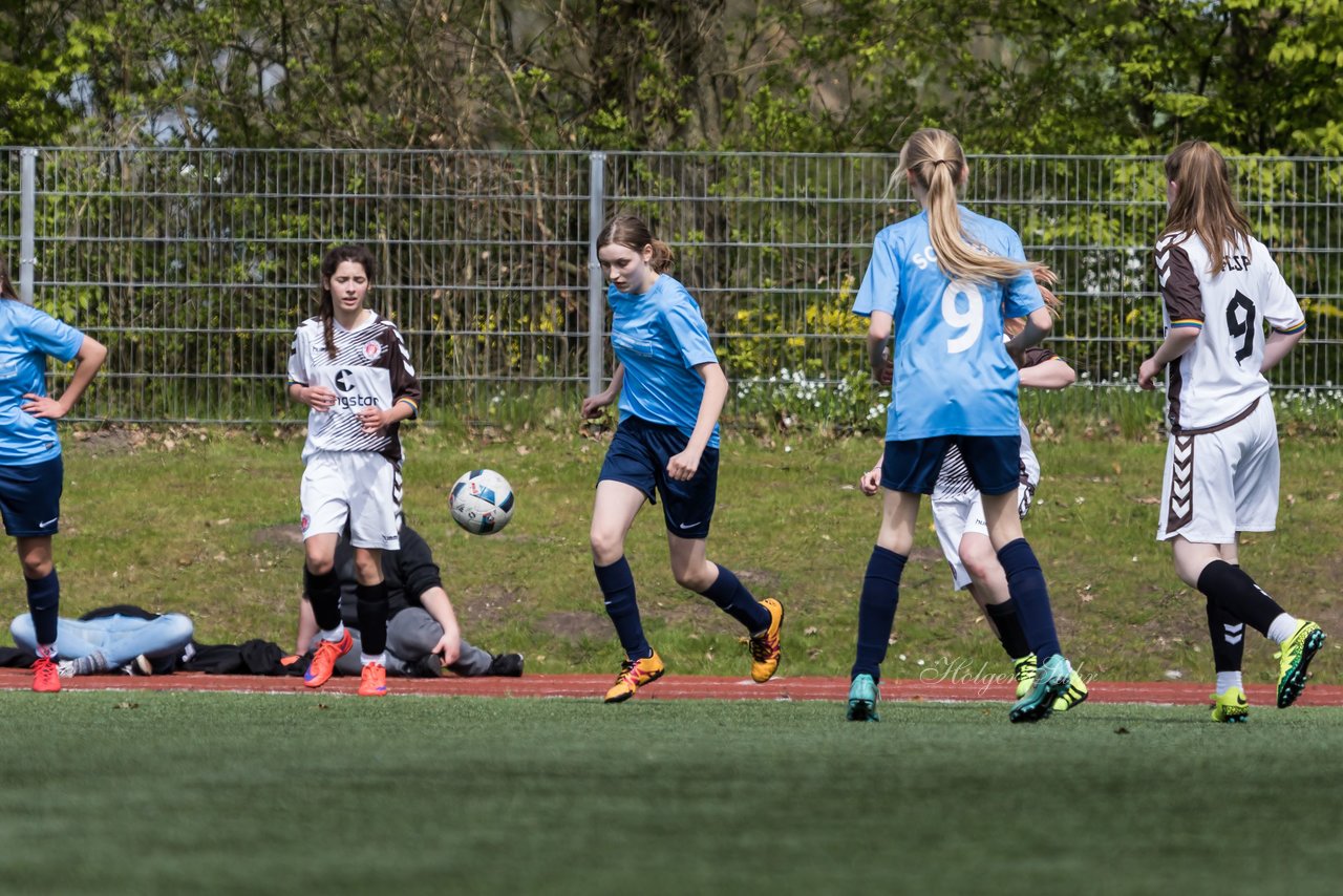 Bild 257 - B-Juniorinnen Ellerau - St. Pauli : Ergebnis: 1:1